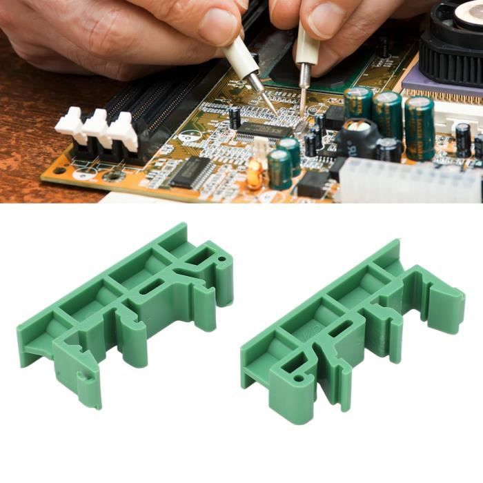 support-de-montage-de-circuit-imprim-atyhao-rail-din-c45-nylon