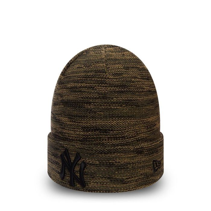Bonnet New Era League Essential Cuff – Tricoté, Bord Plié, Respirant, Pour Homme (modèle Neyyan)