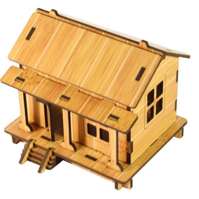 Cadeau De Noel Bricolage Maison 3d Puzzle Jouets En Bois Jouets Pour Enfants Adultes Intelligence Ye Wdd51116294ye Achat Vente Puzzle Cdiscount