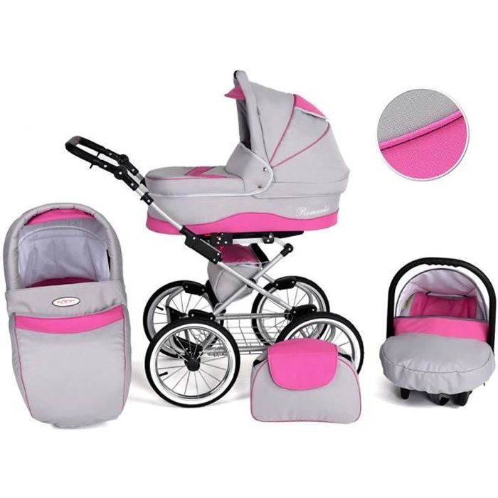 Poussette cosy 2025 rose
