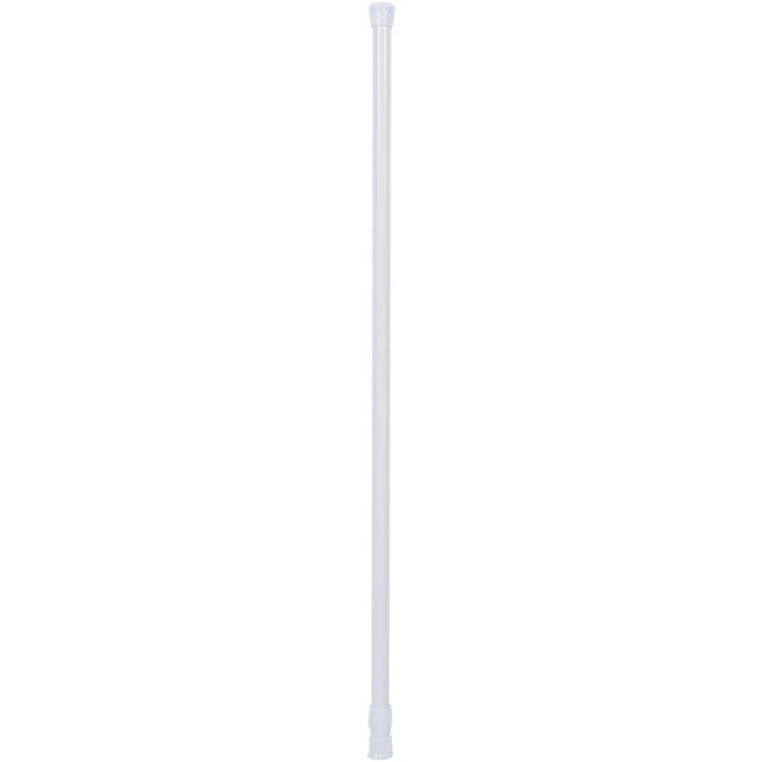 QINGYUN Tringle à Rideau Extensible 85-150 Cm Sans Perçage - Idéale Douche, Fenêtre, Placard Et Salle De Bain