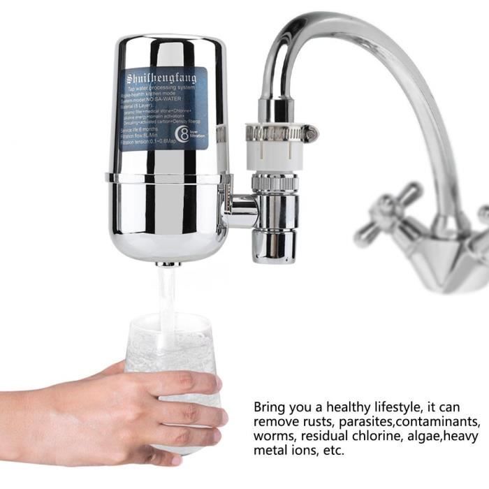 Purificateur De Robinet D Eau A Domicile Eliminer Substances Nocives Filtre De Robinet D Evier De Cuisine Shy Achat Vente Adoucisseur D Eau Purificateur De Robinet D E Cdiscount