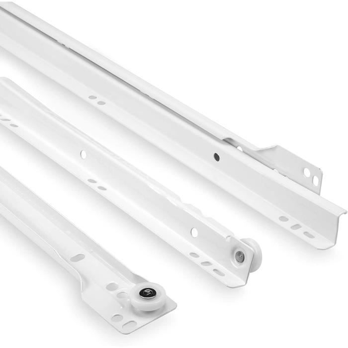 1 Paire De Glissières De Tiroir En Métal - Glissières De Tiroir à