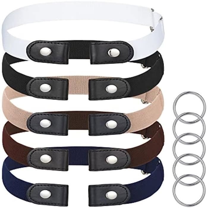 Ceinture sans boucle femme shop