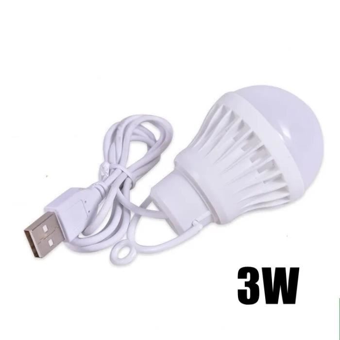 Lampe a poser,Mini Lanterne LED Portative en Forme d'Ampoule, Lumière