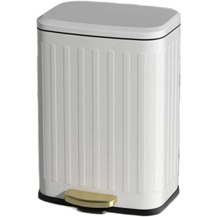 Kompost Bin KökSkräp 6L12L Ménage Cuisine Salon Poubelle Grande Capacité Pédale Double Couche