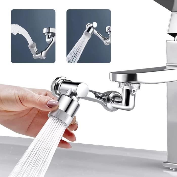 Robinet Pivotant À 1080° - Régulateur De Jet Rotatif Avec 2 Fonctions Robinet Pivotant À 1080° - Régulateur De Jet Rotatif Avec 2 Fonctions
