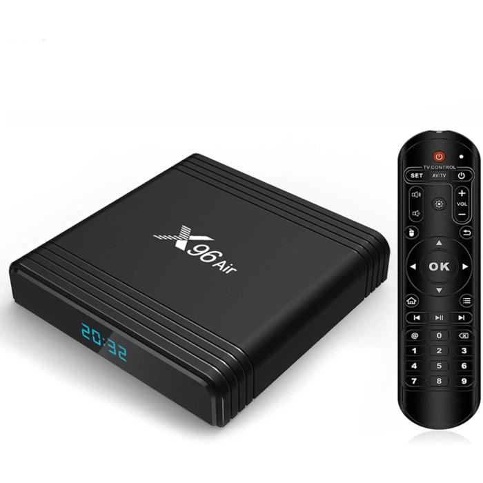 Android TV Box 9.0, Android TV Box [4 Go + 64 Go] S905x3 Quad-Core 64 ...