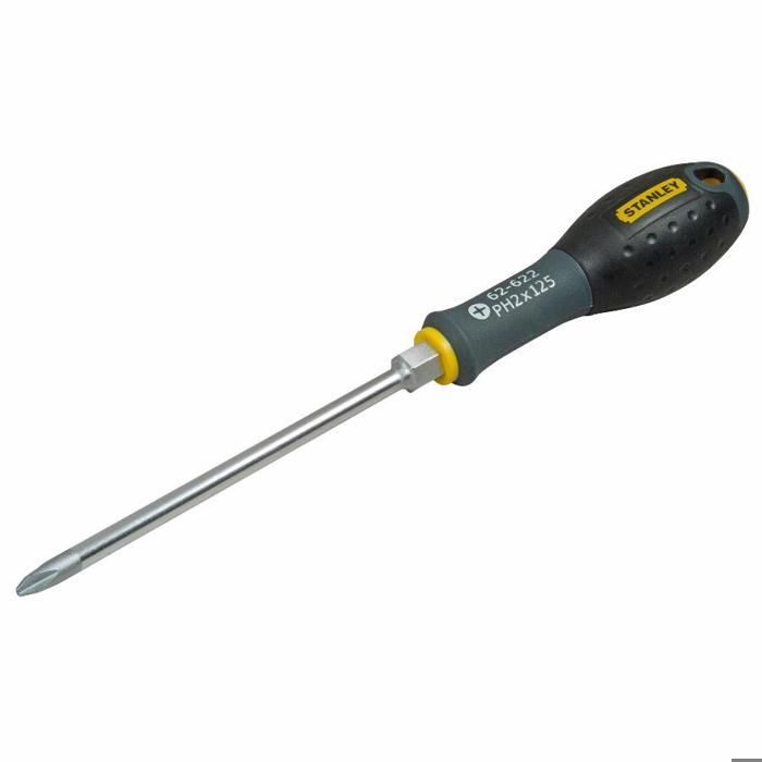 Stanley Tournevis phillips avec écrou 6 pans fatmax FMHT0 62622