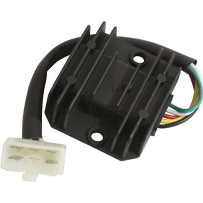 Régulateur Tension Kymco Agility Régulateur Redresseur Tension P2R Pour Scooter Kymco Agility 50 4T 2010-2020 - Pièce Neuve 12V 5 Broches