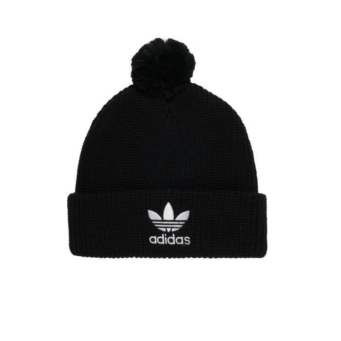 Adidas originals Homme Accessoires Bonnet hiver Pom Pom noir taille unique Cdiscount Pret a Porter