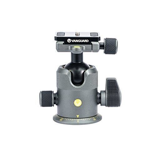 VANGUARD ALTA BH-300 - ROTULE À BOULE CENTRÉE POUR TRÉPIED, SUPPORT JUSQU'À 30 KG, COULEUR NOIR ET GRIS