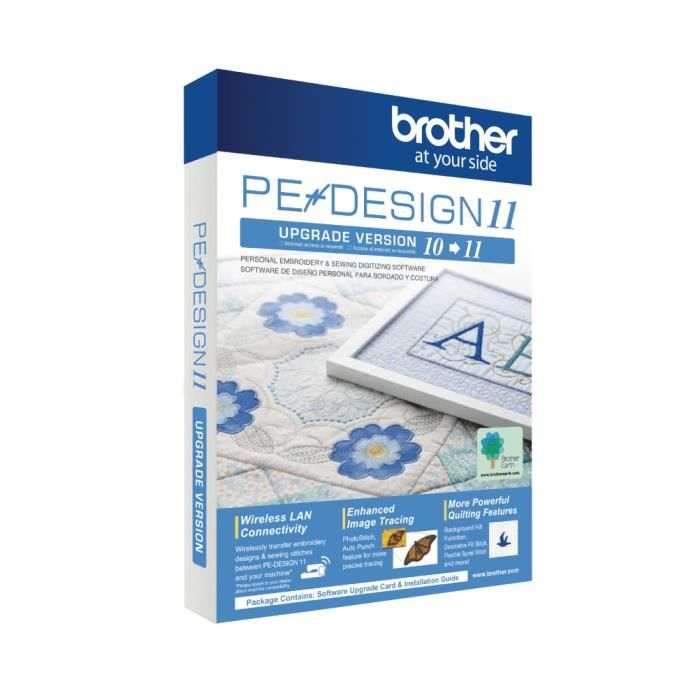 Brother PE-DESIGN 11 and Sewing Digitizing Software