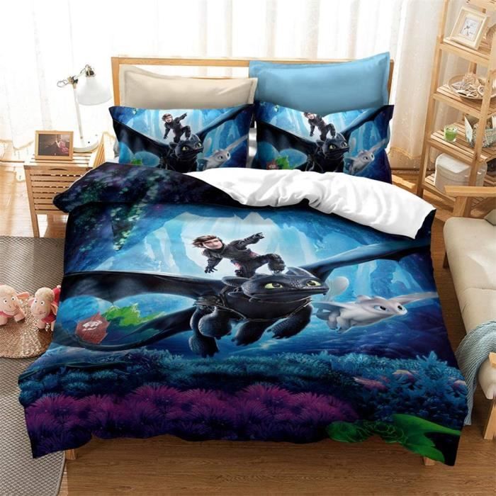 Housse de Couette Enfant Dragon main image 1