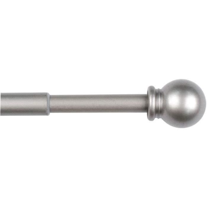 Tringle à Rideau de Douche Extensible 50-85 cm Barre de Rideau sans