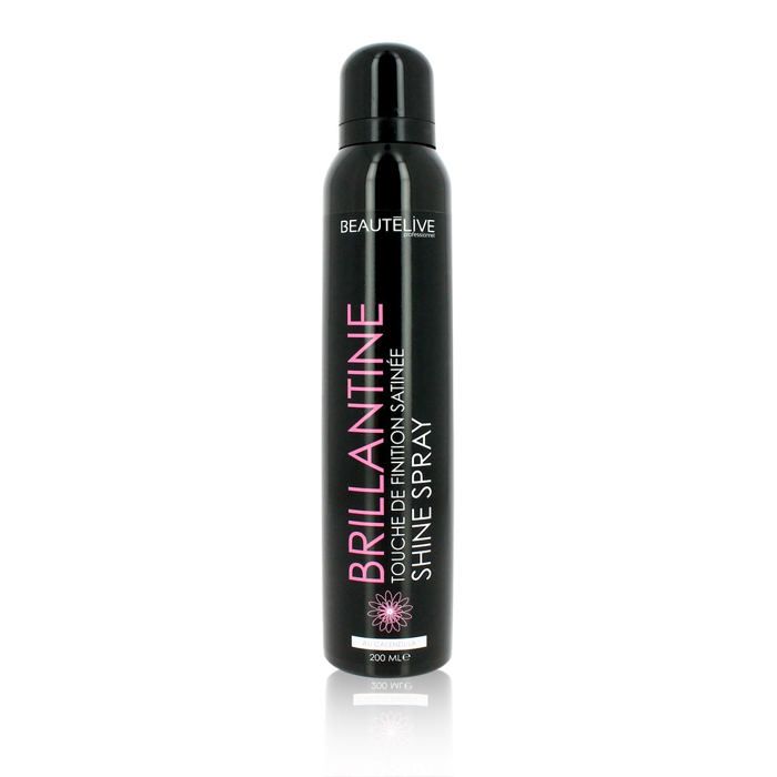 Beautélive, Brillantine touche de finition satinée 200ml, Coiffant Laque Cheveux