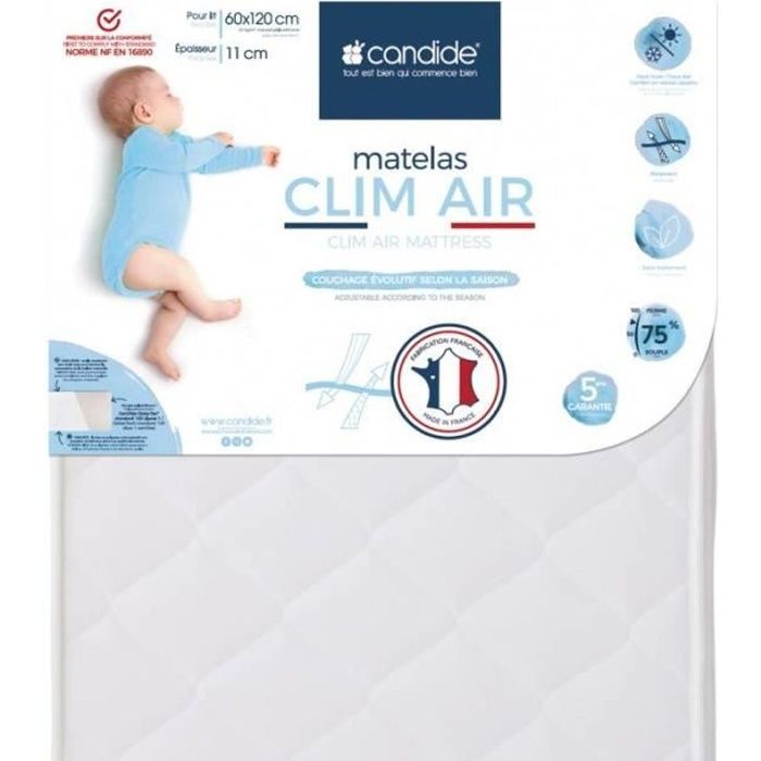 Candide Matelas Bebe Clim Air Pour Lit 60x1 Cm Achat Vente Matelas Bebe Cdiscount Candide Matelas Bebe Clim Air Pour Lit 60x1 Cm Achat Vente Matelas Bebe Cdiscount