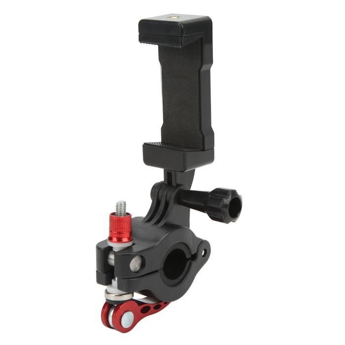 Support Téléphone Vélo ERYUE - Tige En Alliage D'Aluminium Rotation 360° Pour VTT Et Vélo De Route