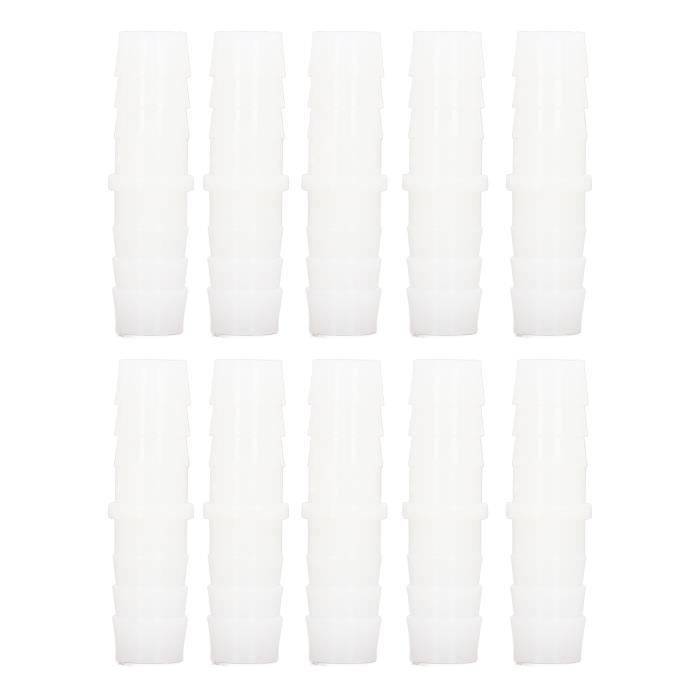 Raccord Canelé Mâle Plastique 1 1/4" X 40mm - Adaptateur Barbelé Pour Tuyau Eau/Air/Carburant, Filetage BSP - 2