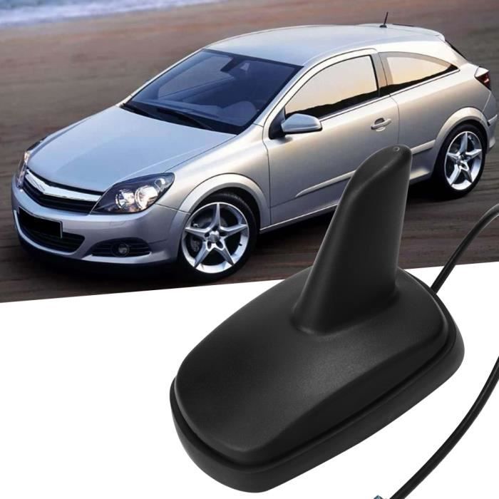 Dilwe Antenne de voiture Décoration D'antenne de Toit Noire ABS pour Voiture, pour Opel Astra G/H Zafira A/B moto antenne