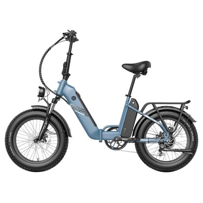 Vélo Électrique - FAFREES - FF20 Polar - Moteur 48V 500W - Batteries Doubles 10.4Ah - Pneus 20*4.0