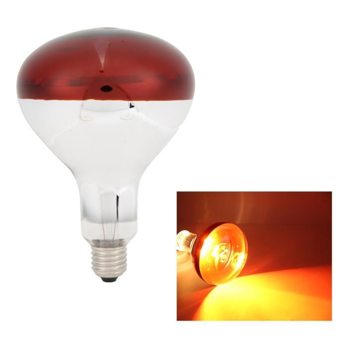 Meilleurs prix pour Xiafmall Ampoule de lampe chauffante de poussins Ampoule de Lampe Chauffante pour Poussins Ampoule Rouge à Chaleur Infrarouge