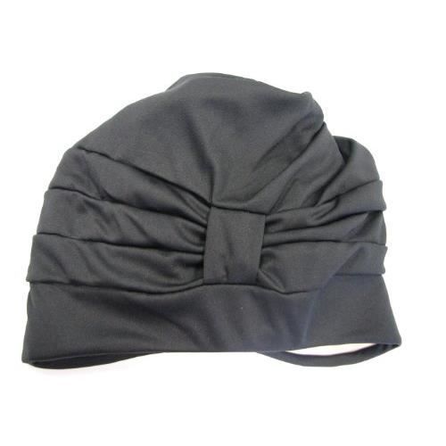 2 Bonnets De Bain En Nylon – Turban De Natation Femme, Extensible, Confortable Pour Cheveux Longs