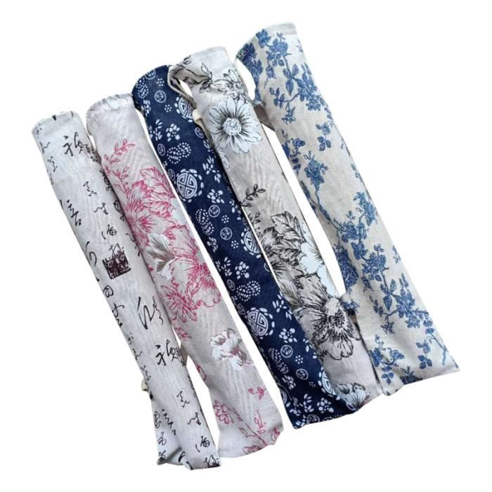 Lot 4 Sacs De Rangement Parapluie Inversé Avec Poignée C & Bandoulière – Housse Anti-Poussière Noire 80 Cm