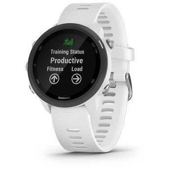Garmin Forerunner 245 Music Montre connect e sport Fonction Garmin Coach GPS Wifi int gr Blanc