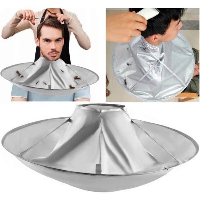 Protection coiffeur coupe cheveux epaule cape pliant adulte enfant GUIZMAX
