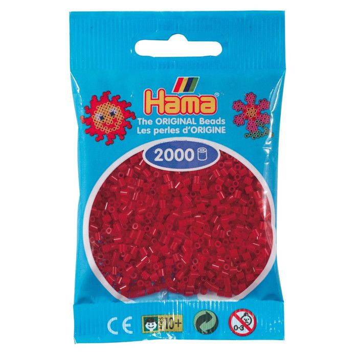 2 unités rouge Hama DEL Mini 16 cm