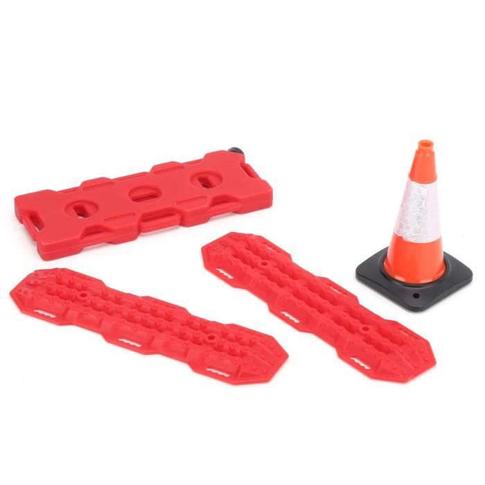 Jouet éducatif Barricade De Circulation - 24 Pièces, Jaune Et Noir, Pour Scènes Miniatures Et Jeux D'imitation