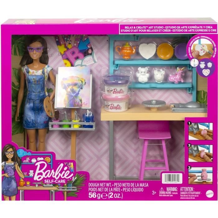 COFFRET POUPÉE Barbie & ACCESSOIRES Peluches & Poupées