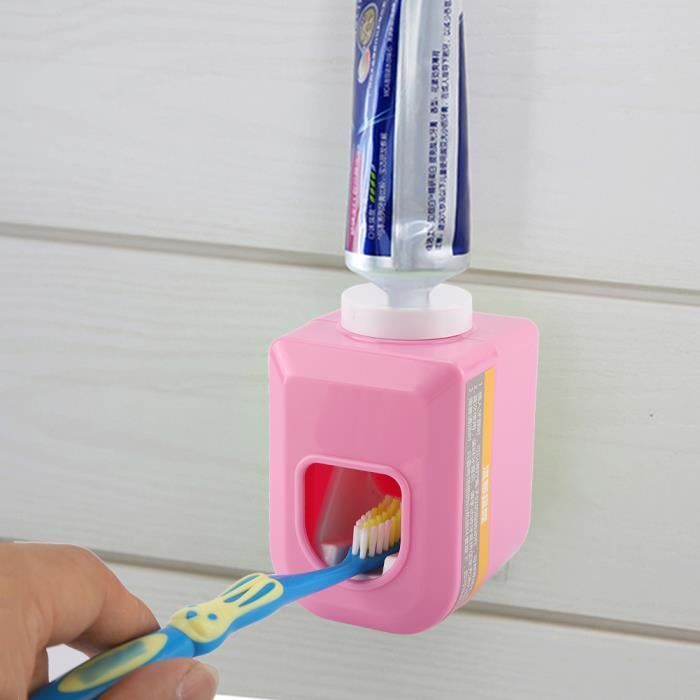 Distributeur De Dentifrice Rigolo – Forme Chien Ou Chat, Impression 3D, Facile à Presser Pour Salle De Bain - 6