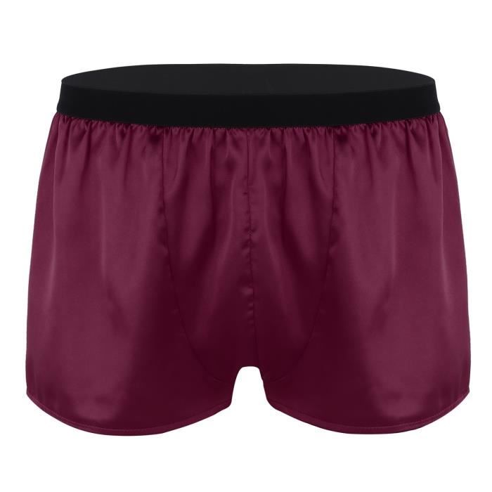 Mens Compression Boxer Shorts Sous-Vêtement Slips peau Fit Gym Sport Fitness Pantalon