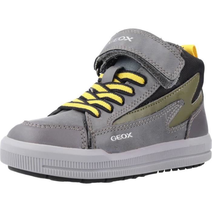 Geox Baskets Garçon GEOX J ARZACH BOY A Gris - Lacets - Synthétique