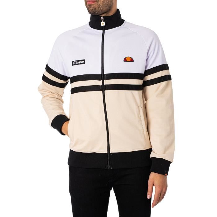 Veste de survetement Ellesse Rimini Homme Blanc Blanc Cdiscount Pret a Porter