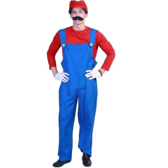 Kinder-Kostüm „Klempner“ – Overall Mit Mütze, Handschuhen Und Bart, Für Karneval & Halloween