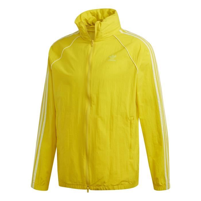 Coupe Vent adidas sst Jaune Cdiscount Pret a Porter