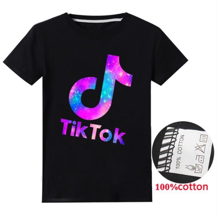 Tee shirt tik tok fille 14 ans clearance