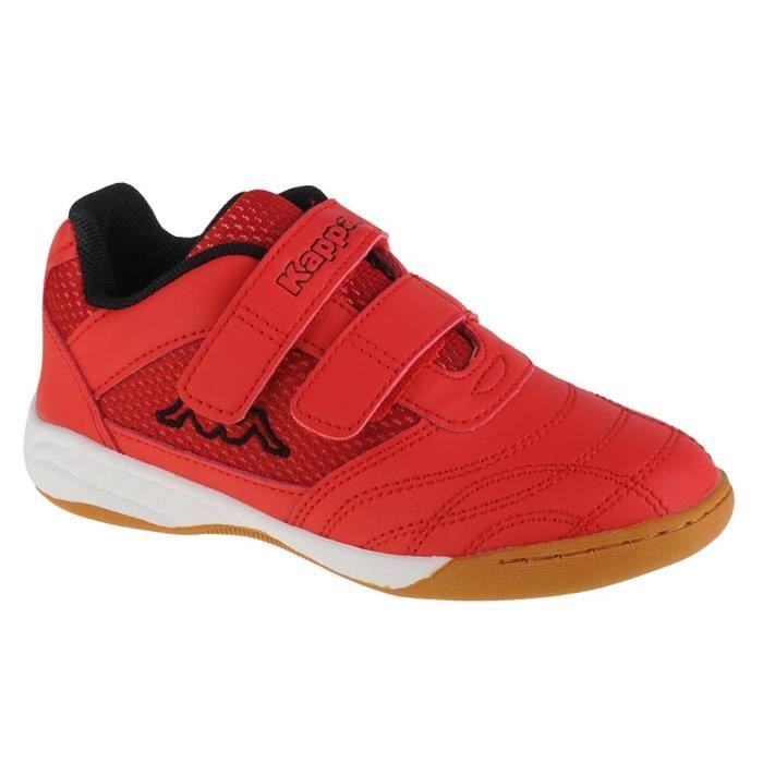 Kappa Chaussures - KAPPA - Kickoff K - Enfant/Mixte - Rouge - Lacets
