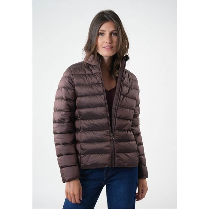 DEELUXE Doudoune LALIE Femme Bronze Cdiscount Pr t Porter