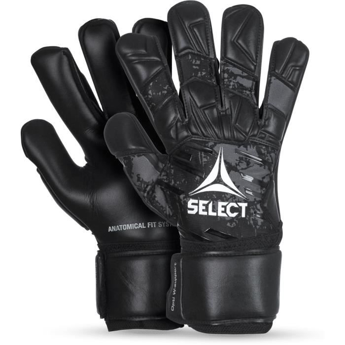 Gants De Gardien De But Rinat Aries X Prime - Taille 9, Noir, Coupe Arrow Cut, Paume Latex Super Softty XP