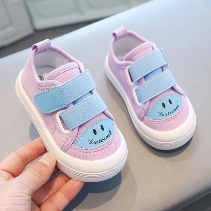 Chaussures de première étape pour Enfants Chaussures en Toile Semelle Souple Chaussures en Toile Chaussures de première étape pour Enfants Chaussures en Toile Semelle Souple Chaussures en Toile