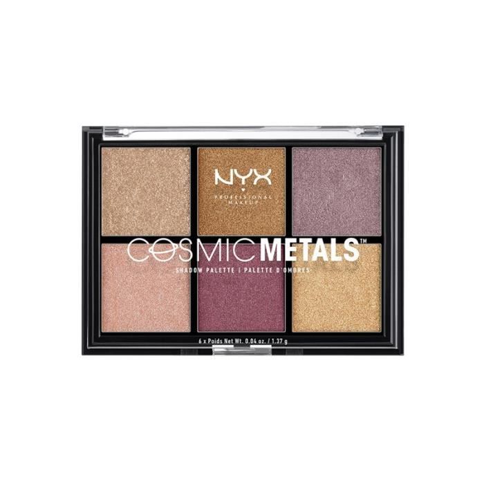 Palette D Ombres A Paupieres Cosmic Metals Nyx 6 X 1 37 G Cdiscount Au Quotidien