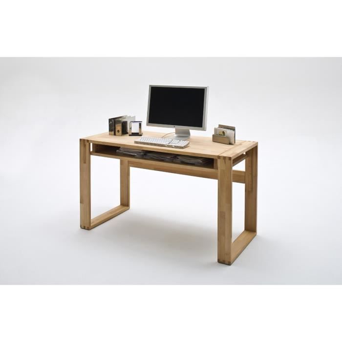 Bureau En Cœur De Hetre Massif L135 X H76 X P60 Cm Achat Vente Bureau Bureau En Cœur De Hetre Massif Soldes Sur Cdiscount Des Le 20 Janvier Cdiscount