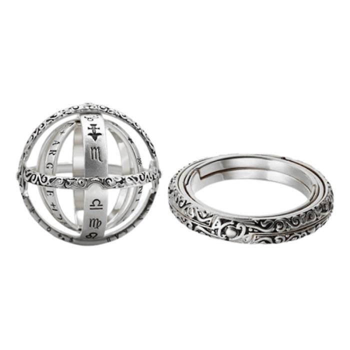 Bague astronomique argent top