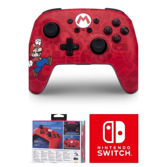 MARIO SWITCHLITE OLED Bluetooth Here We Go MARIO Officielle Cdiscount