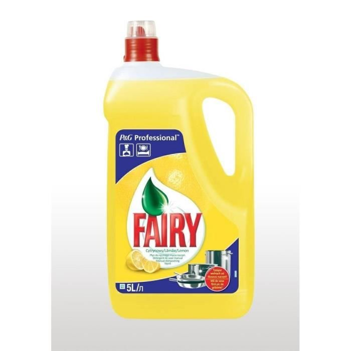Produit Lave-Vaisselle - Sel Regenerant - Liquide De Rincage - Liquide vaisselle Fairy 5l Lemon Procter Gamble