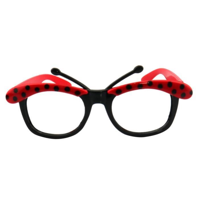 1 Paire De Dessin Anime Enfants Coccinelle Lunettes Drole Maquillage En Plastique Pour Mascarade Fete Cadeaux Charm S Achat Vente Charm S 1 Paire De Dessin Anime Soldes Sur Cdiscount Des Le 20 Janvier